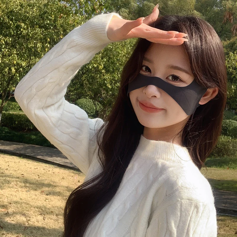 Sports Mask Breathable - 1-10 個 UV 保護バタフライアイスシルクフェイスマスク夏通気性薄い日焼け止めスカーフアウトドアスポーツサイクリングハイキング用