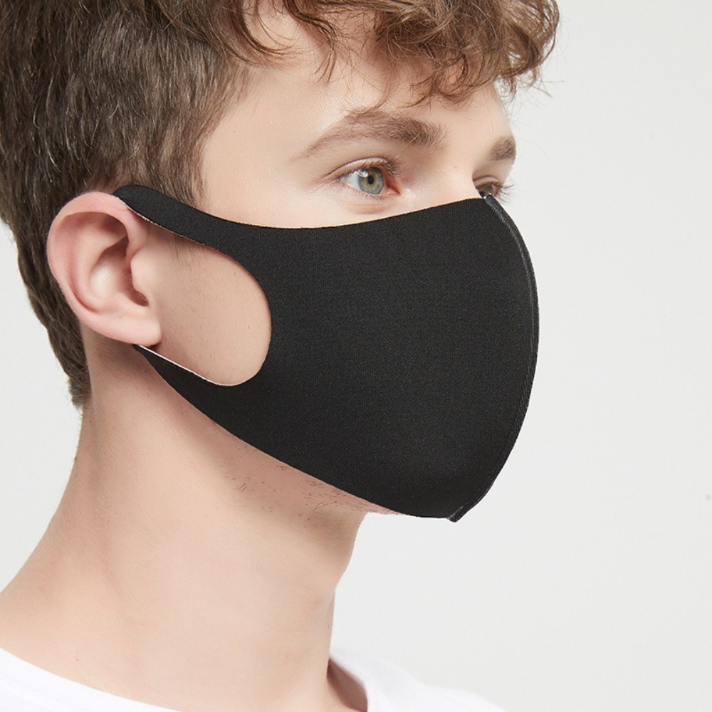Cloth Face Mask Washable - 新しい通気性のあるアイスシルクマスク、紫外線防止、洗える日焼け止めマスク、防塵フェイスベール、四季対応