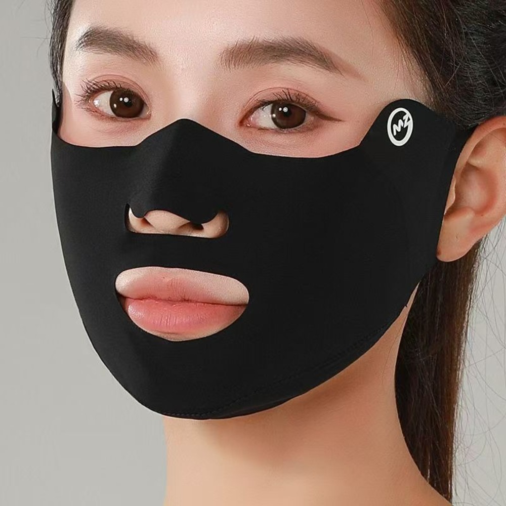 通気性のある新しいアイスシルクマスク、UVカット、防塵、ライ - Sports Mask Breathable のレビューと価格
