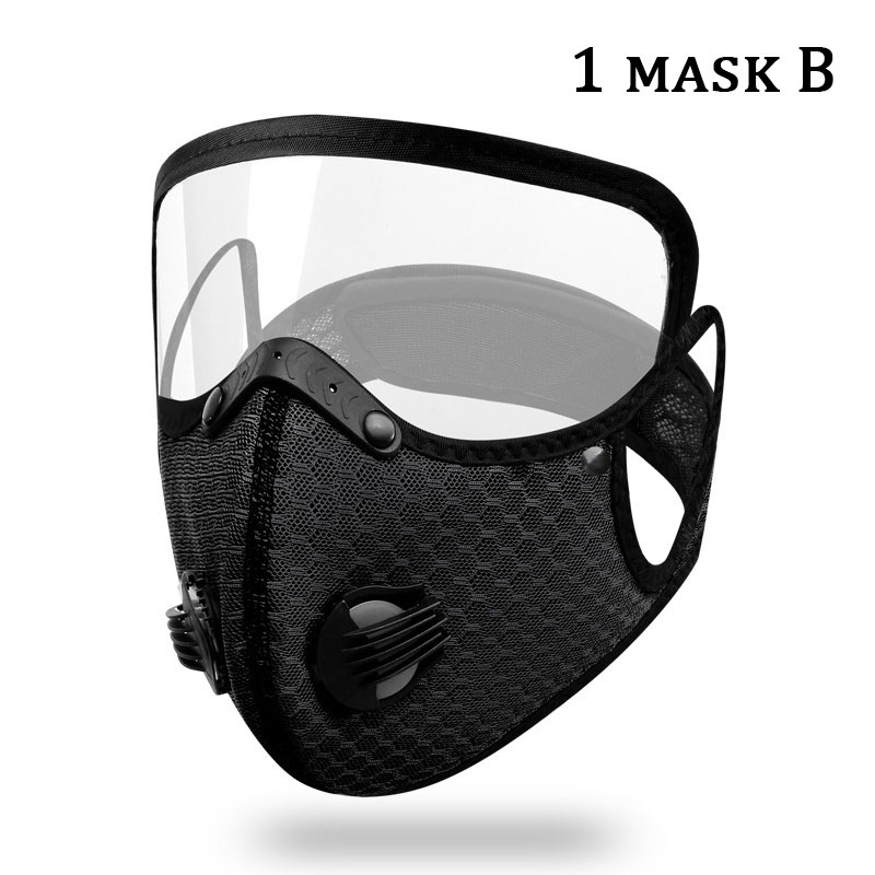 サイクリング用フェイスマスク、スポーツ用、洗濯可能、再利用可 - Anti Pollution Mask のレビューと価格