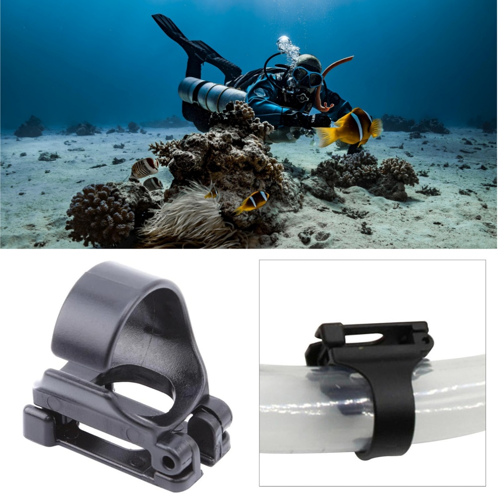 プラスチッククリップシュノーケルマスクキーパーホルダーリテー - Silicone Mask Bracket のレビューと価格