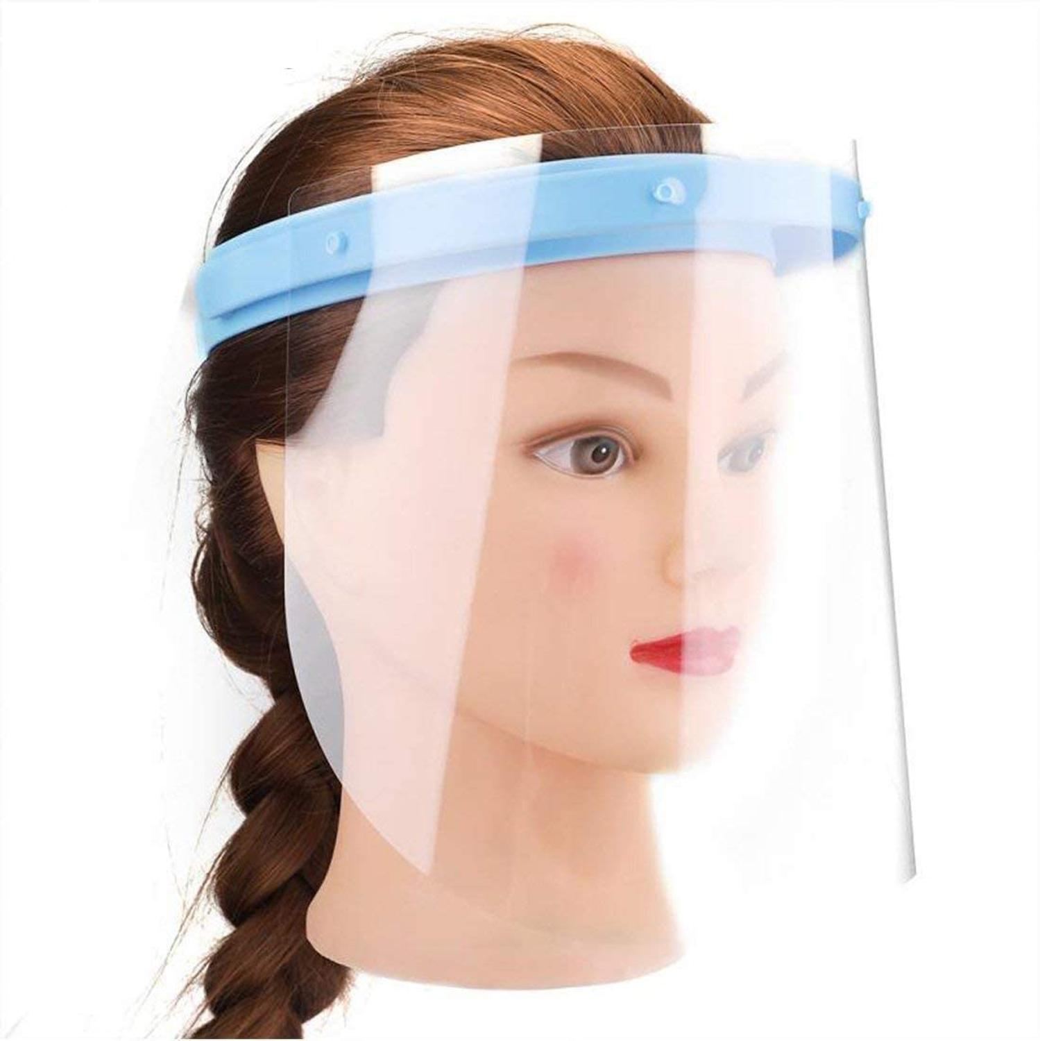 歯科医保護フルシールドマスク透明フェイスマスクサイズ調整可能 - Anti Pollution Mask のレビューと価格