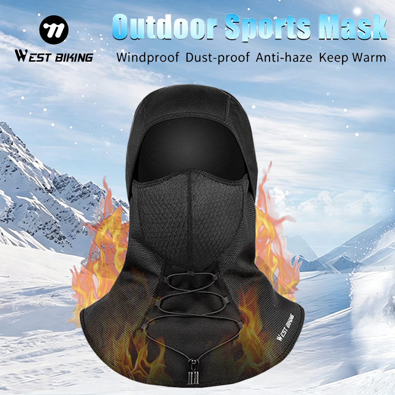 WEST BIKING 冬用バラクラバ サイクリングマスク  - Anti Pollution Mask のレビューと価格