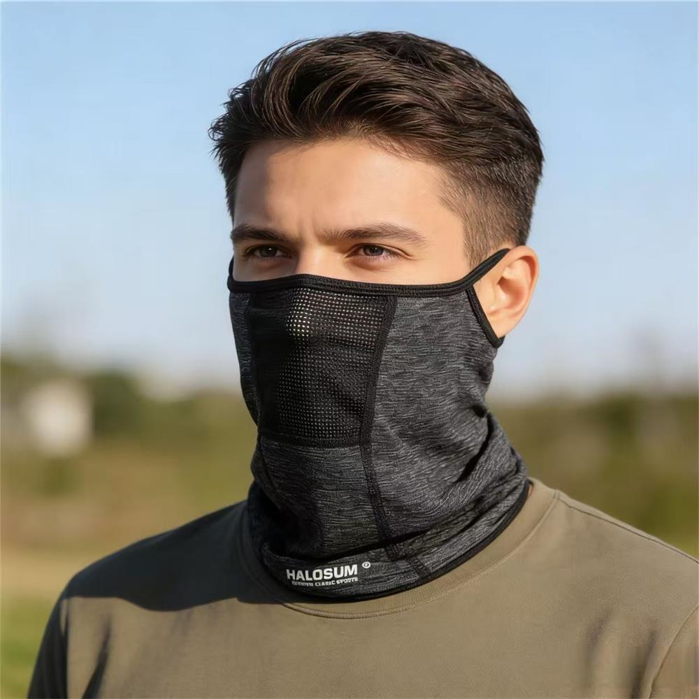 アイスシルク通気性メッシュフェイスマスク（男女兼用）、防風ネ - Sports Mask Breathable のレビューと価格